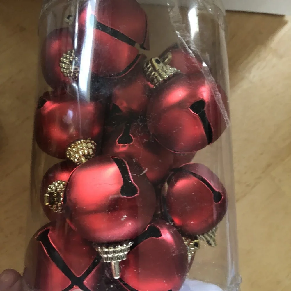 Jingle Bells Trim A Home 40 mm Bell 37 Decorative Bells 18 Red 19 Gold